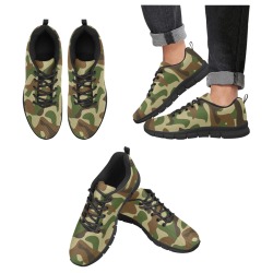 Camouflage Men's Breathable Running Shoes (Model 055)