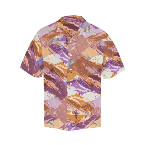 Camo mountains modern C27 Hawaiian Shirt (Model T58)