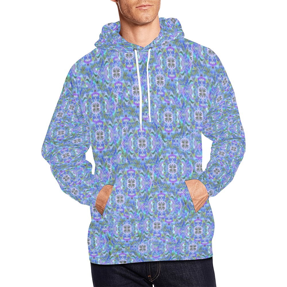 shanti 11 All Over Print Hoodie for Men (USA Size) (Model H13)