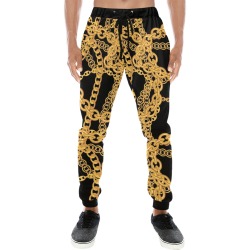 Chains  Art by Artdream Men's All Over Print Sweatpants (Model L11)