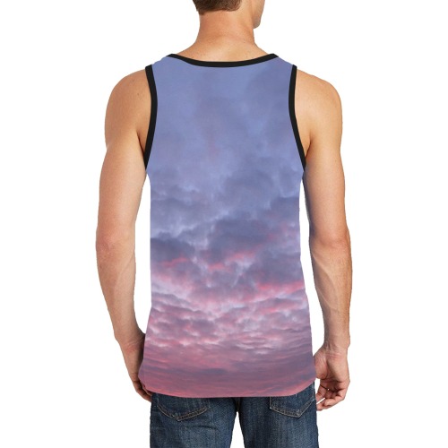 Morning Purple Sunrise Collection Men's All Over Print Tank Top (Model T57)