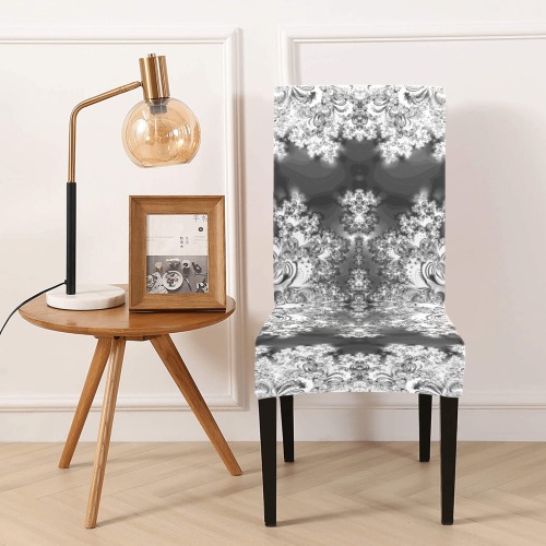 Silver Linings Frost Fractal Chair Cover (Pack of 4)