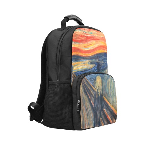 Edvard Munch-The scream Unisex Laptop Backpack (Model 1663)