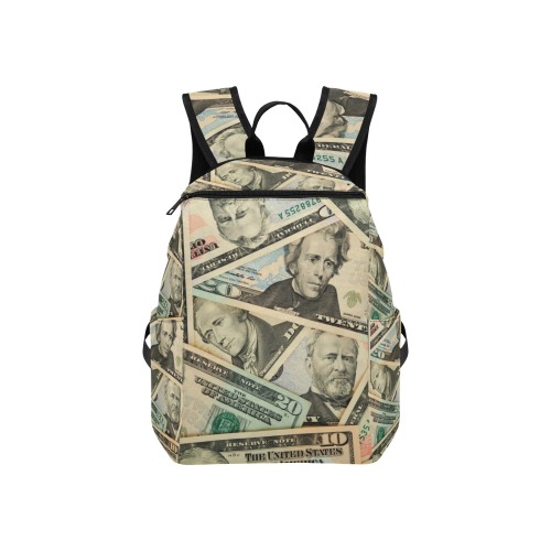 US PAPER CURRENCY Lightweight Casual Backpack (Model 1730)