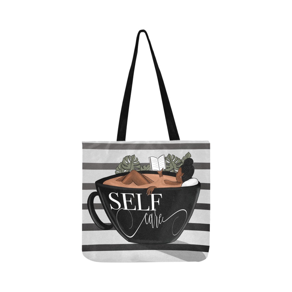 Self Care tote Reusable Shopping Bag Model 1660 (Two sides)