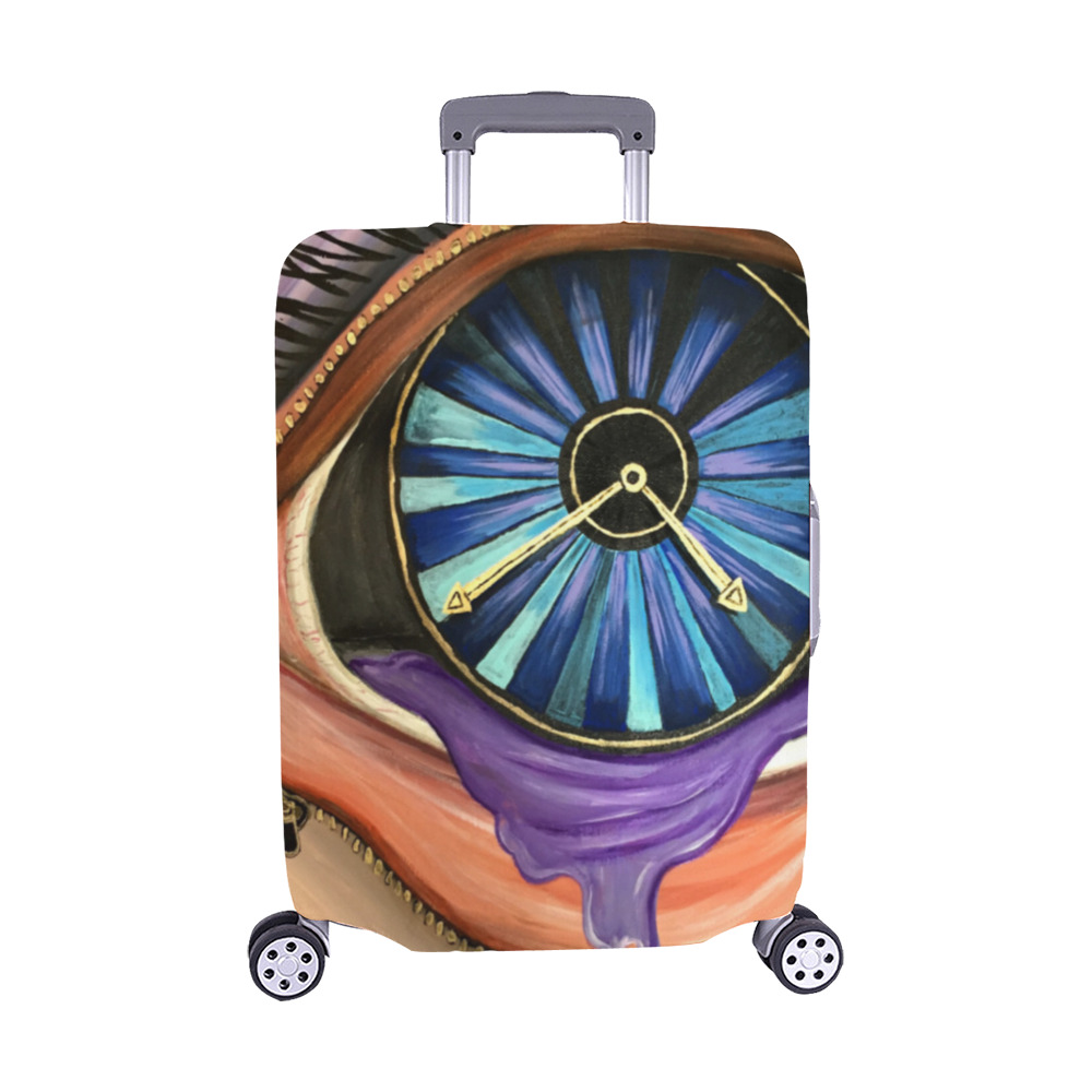 Open Your Eyes Luggage Cover/Medium 22"-25"