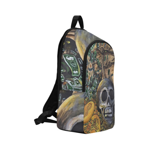 Time Is Money Fabric Backpack for Adult (Model 1659)