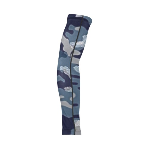 Navy Camo Arm Sleeves (Set of Two)