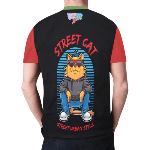 CITY STREETS TEE New All Over Print T-shirt for Men (Model T45)