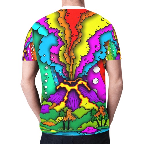 ITEM 01 _ TINY ISLAND - T-SHIRT New All Over Print T-shirt for Men (Model T45)