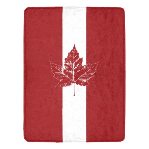 Cool Canada Throw Blankets Ultra-Soft Micro Fleece Blanket 60"x80"