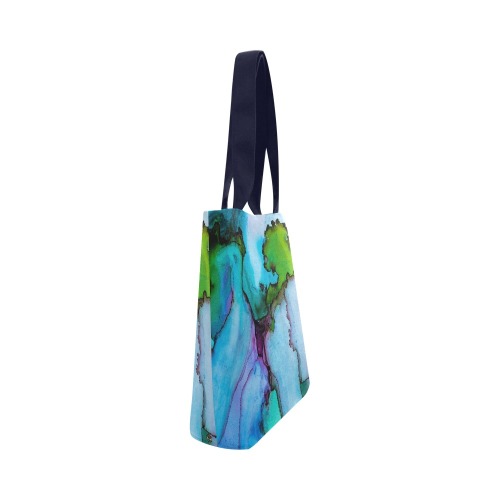 Reef Garden Canvas Tote Bag (Model 1657)