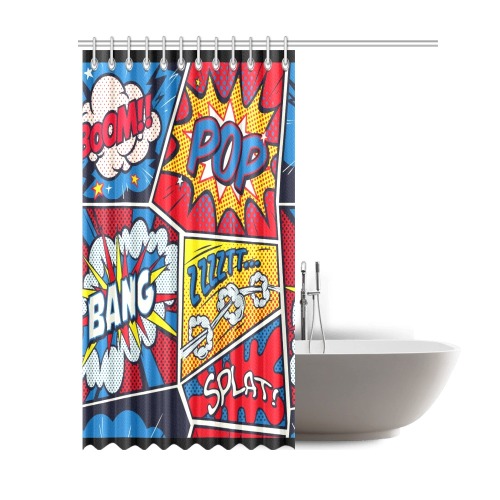 bb ftrrk Shower Curtain 69"x84"