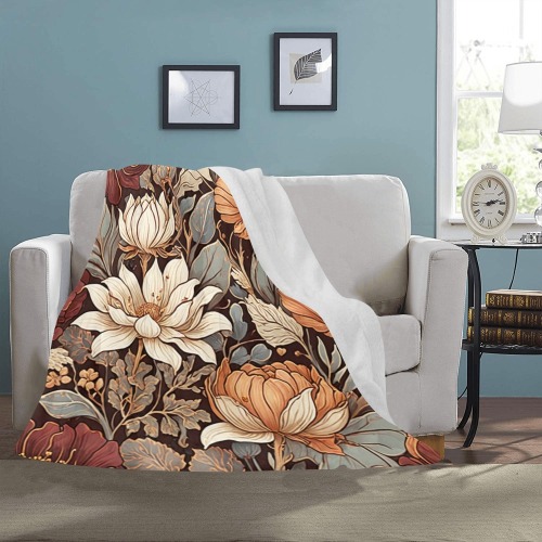 Fabulous Florals 17 Ultra-Soft Micro Fleece Blanket 50"x60"