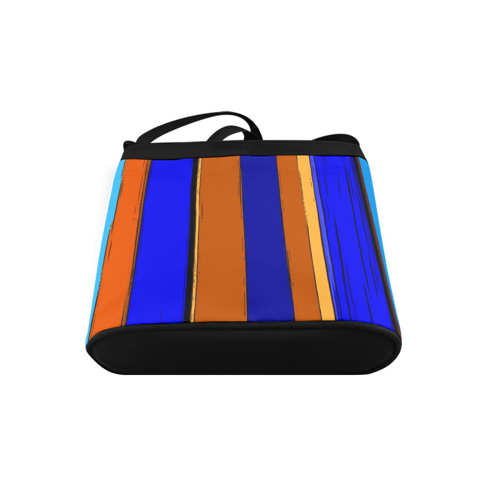 Abstract Blue And Orange 930 Crossbody Bags (Model 1613)