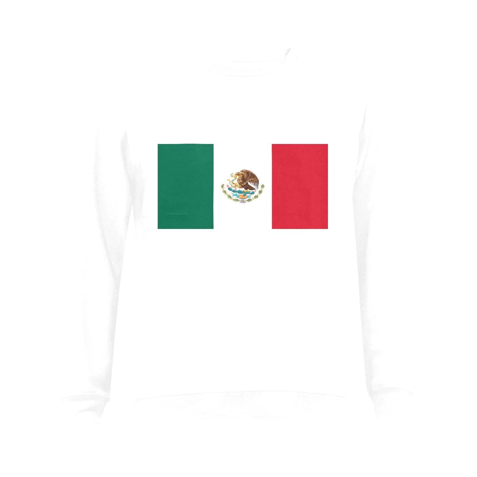 Flag of Mexico Gildan Crewneck Sweatshirt(NEW) (Model H01)