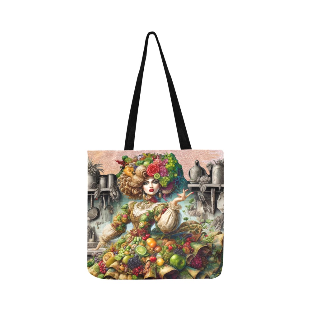 grocery bag 3 Reusable Shopping Bag Model 1660 (Two sides)