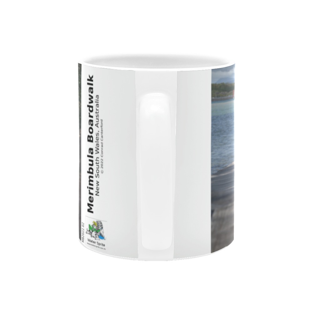 Merimbula Boardwalk - Photo 2 - 11oz Mug MB2022.02 Custom White Mug (11OZ)