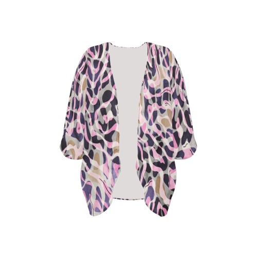 Abstract wavy animal lilac