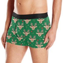 Reindeer Men's All Over Print Boxer Briefs (Model L10)