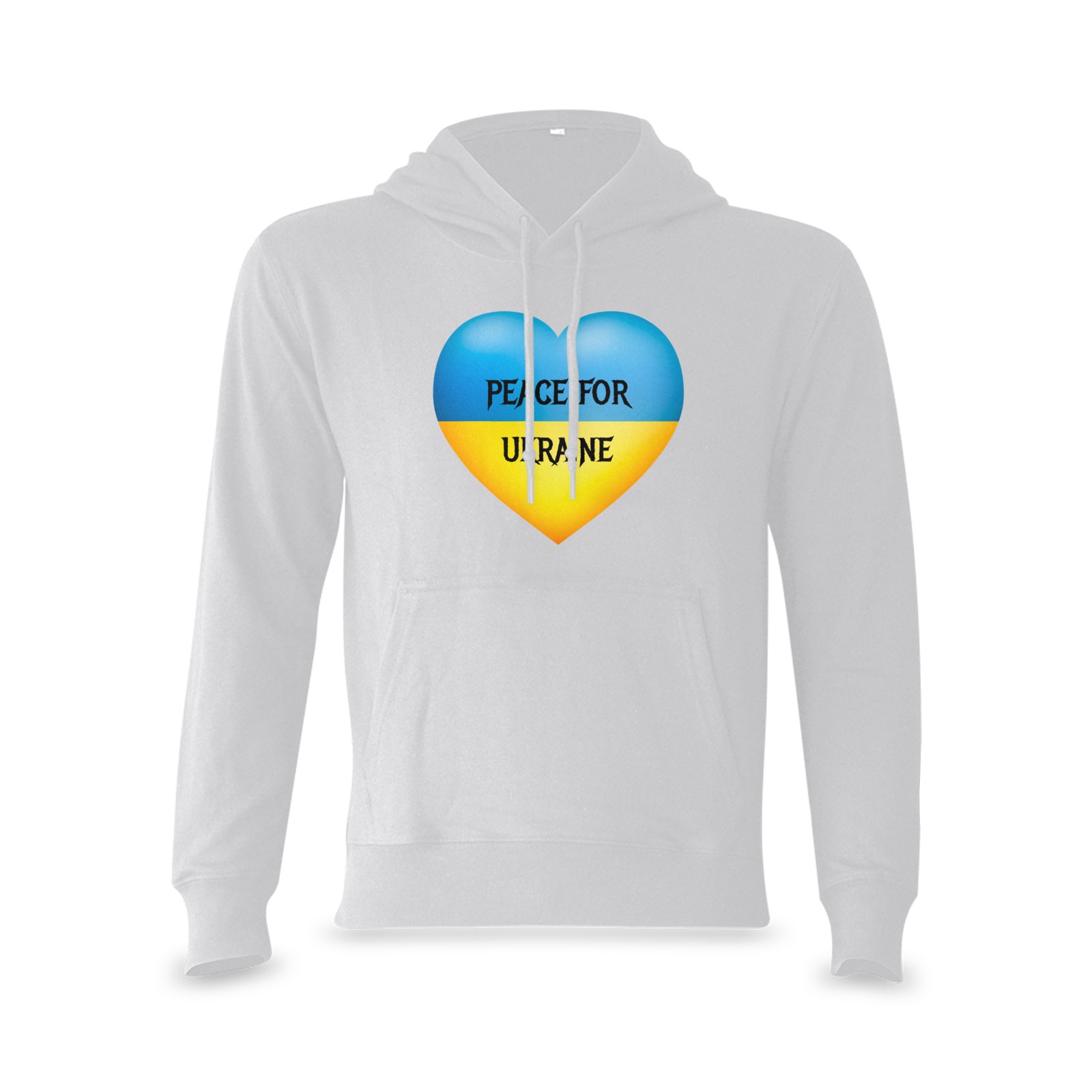 Peace For Ukraine Oceanus Hoodie Sweatshirt (NEW) (Model H03)