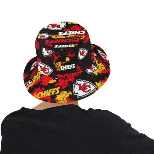 KC CHIEFS 1 All Over Print Bucket Hat for Men