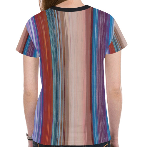 Altered Colours 1537 New All Over Print T-shirt for Women (Model T45)