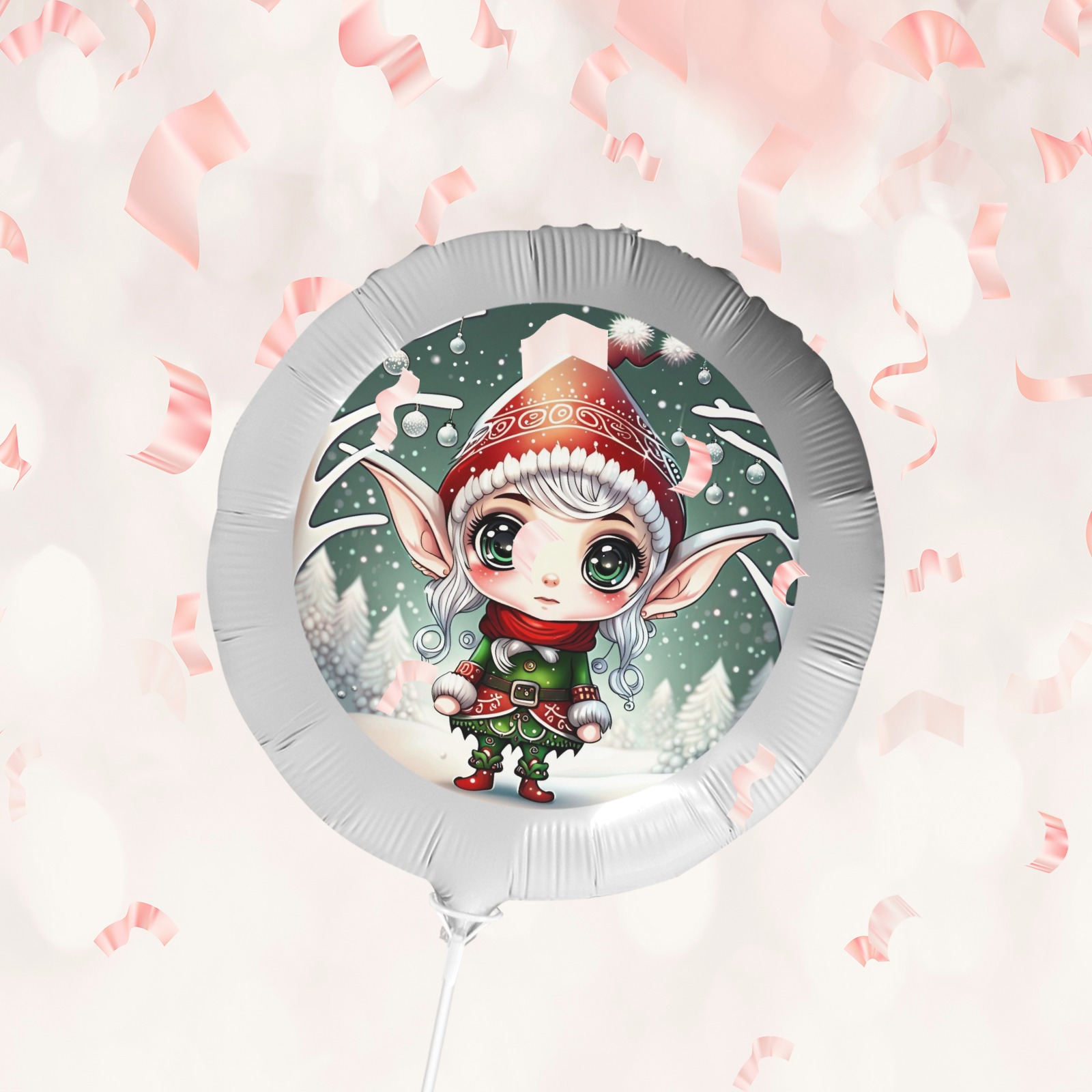 Christmas Elf Foil Balloon (18inch)