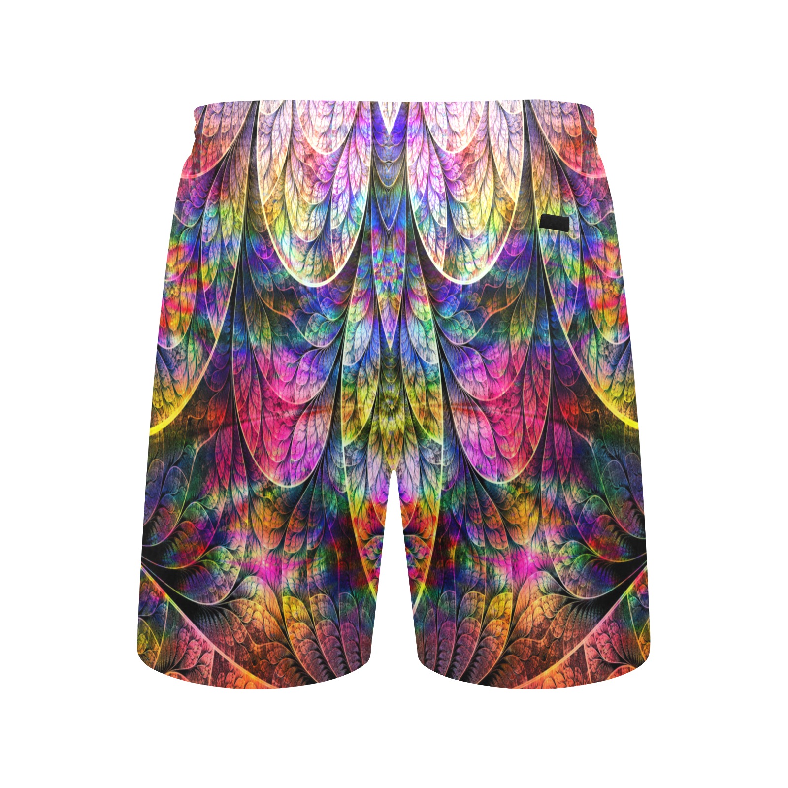 Angelic Angel Men's Mid-Length Beach Shorts (Model L51)