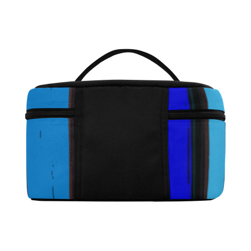 Abstract Blue And Orange 930 Cosmetic Bag/Large (Model 1658)