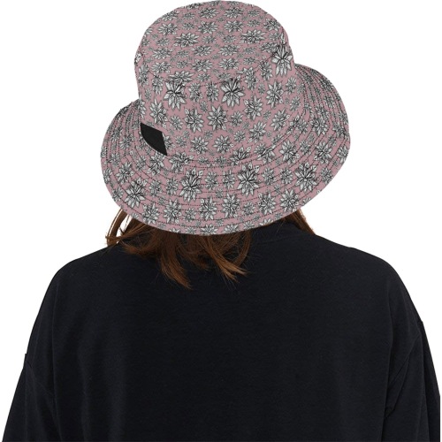 Creekside Floret - dusty rose Unisex Summer Bucket Hat