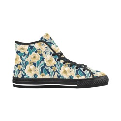 Painted Flowers Vancouver H Women's Canvas Shoes (1013-1)