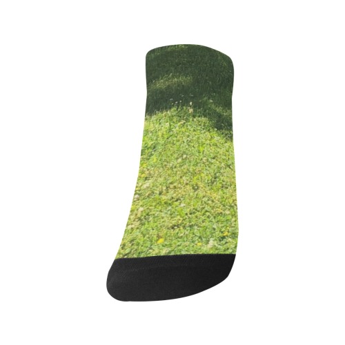 Fresh Grreeen Grass Collection Men's Ankle Socks