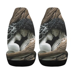 You and I,Forever Car Seat Cover Airbag Compatible (Set of 2)