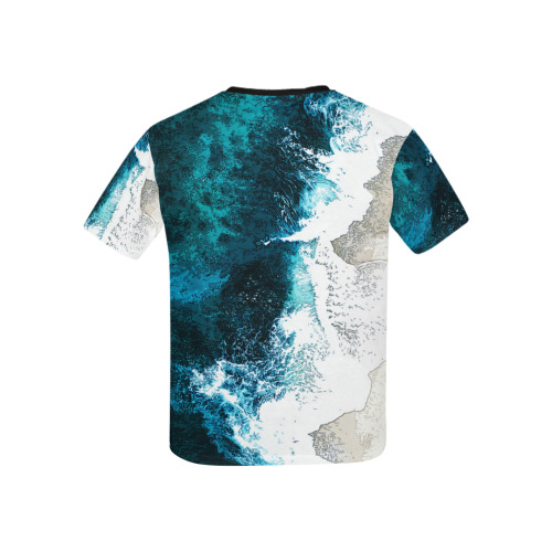 Ocean And Beach Kids' All Over Print T-shirt (USA Size) (Model T40)