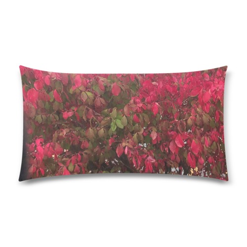 Changing Seasons Collection Rectangle Pillow Case 20"x36"(Twin Sides)