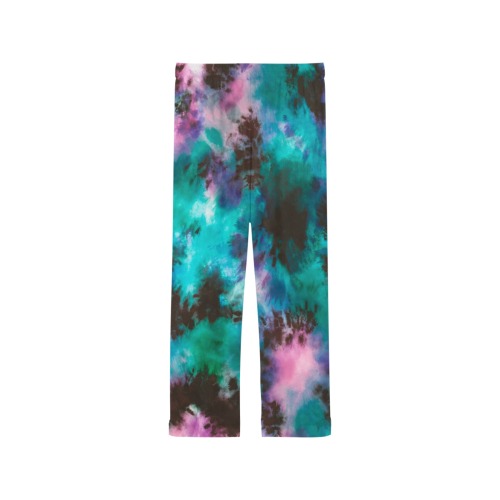 Abstract Tie Dye Marine 7 Women's Pajama Trousers