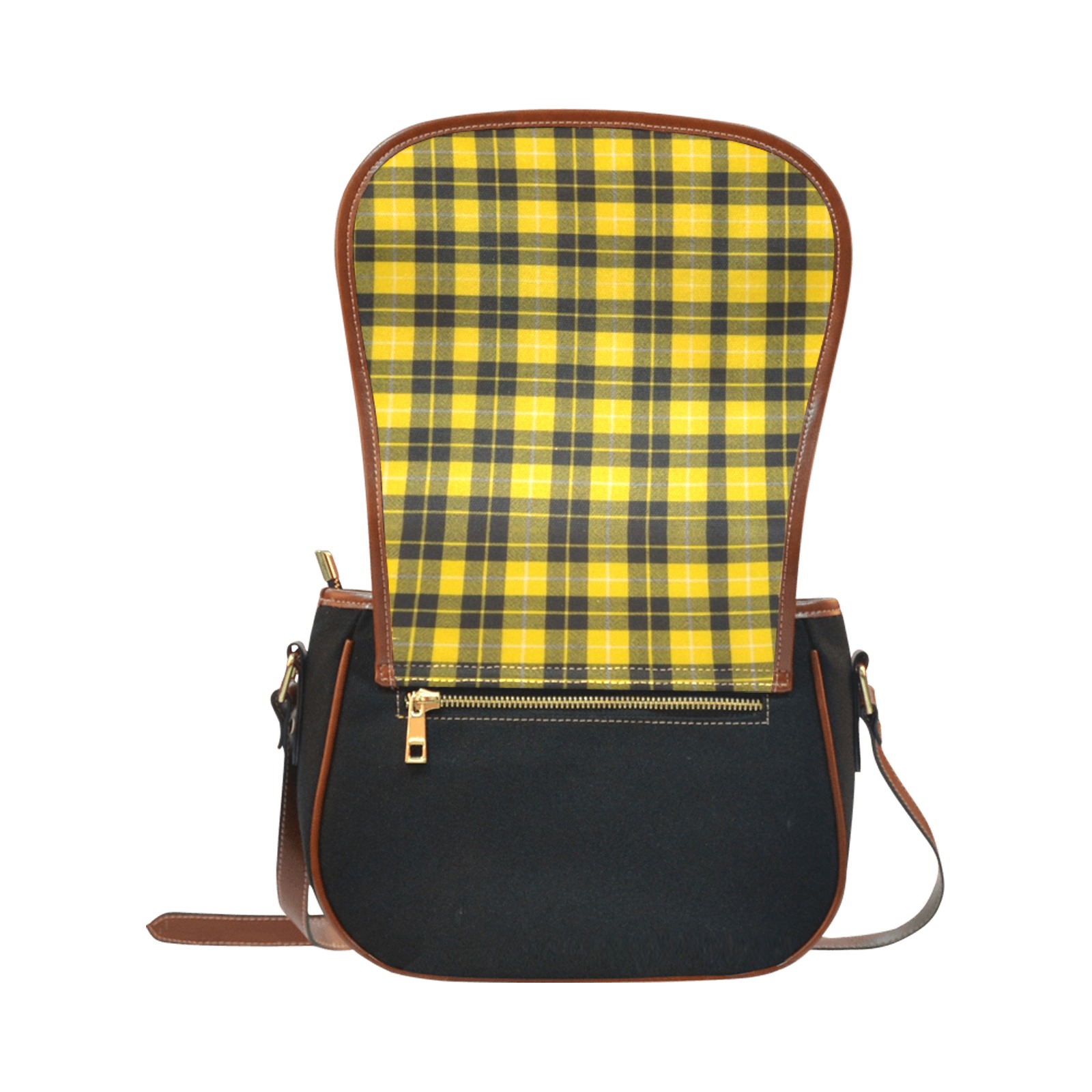 Barclay Dress Modern Saddle Bag/Small (Model 1649)(Flap Customization)