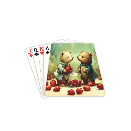 Little Bears 8 Playing Cards 2.5"x3.5"