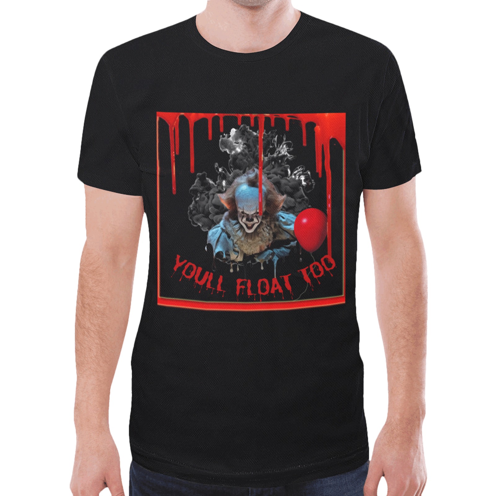 Youll Float Too pennywise tshirt New All Over Print T-shirt for Men (Model T45)