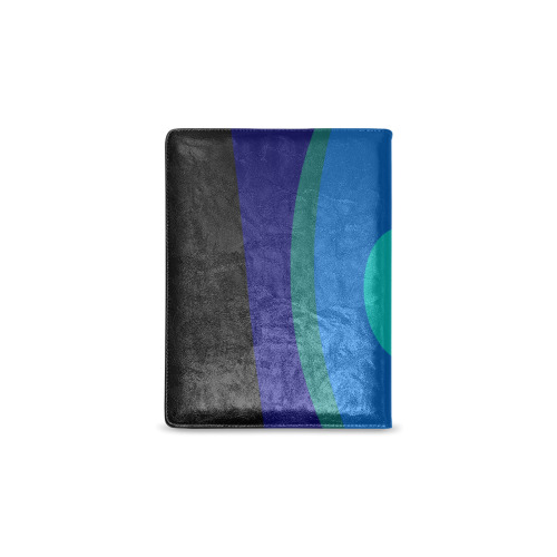 Dimensional Blue Abstract 915 Custom NoteBook B5