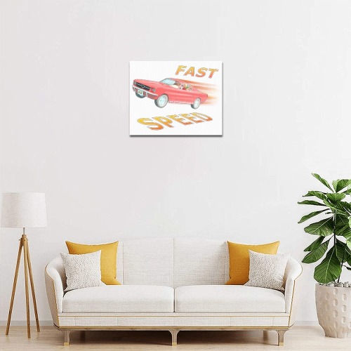 Fast and Speed 01 Canvas Print 10"x8"