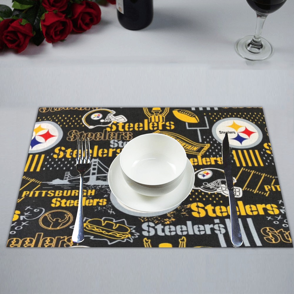 Steelers Placemat 14’’ x 19’’ (Set of 4)
