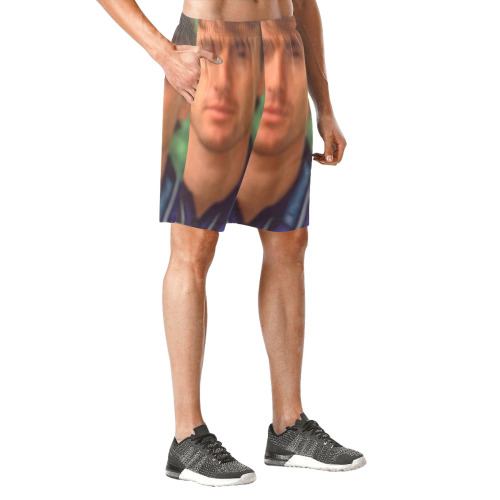 lubo. Men's All Over Print Elastic Beach Shorts (Model L20)