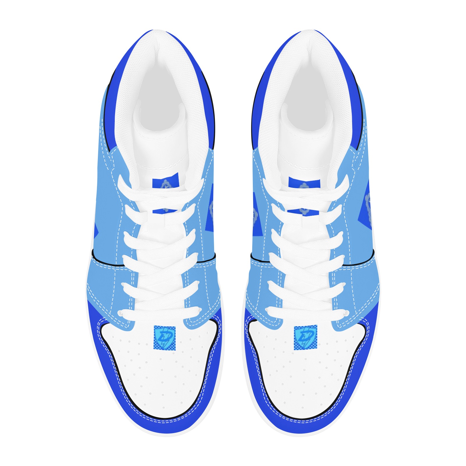 DIONIO - Carolina Bluez Basketball Sneakers Unisex High Top Sneakers (Model 20042)