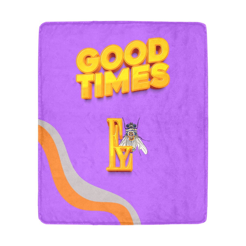 Good Times Collectable Fly Ultra-Soft Micro Fleece Blanket 50"x60"