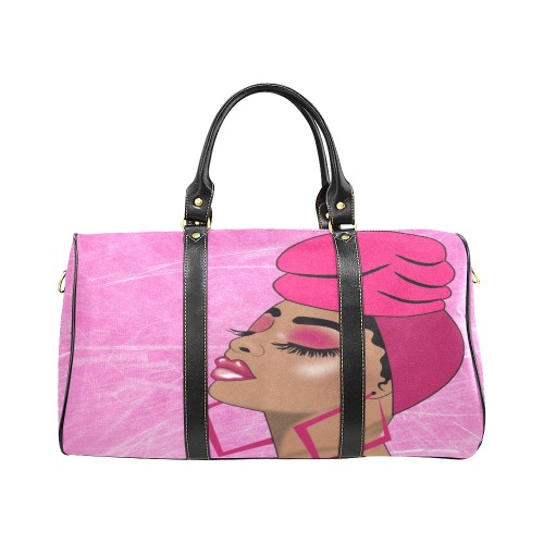 Pink travel bag New Waterproof Travel Bag/Large (Model 1639)