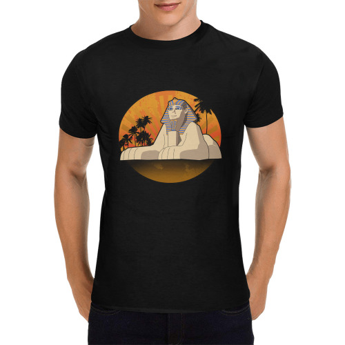 Sphinx Men's T-Shirt in USA Size (Front Printing Only)