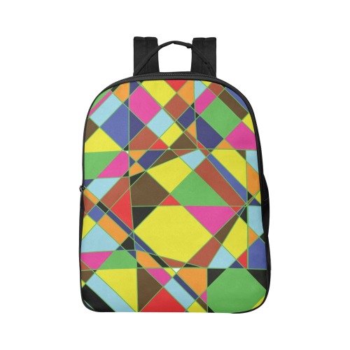 abstract painting2 Popular Fabric Backpack (Model 1683)
