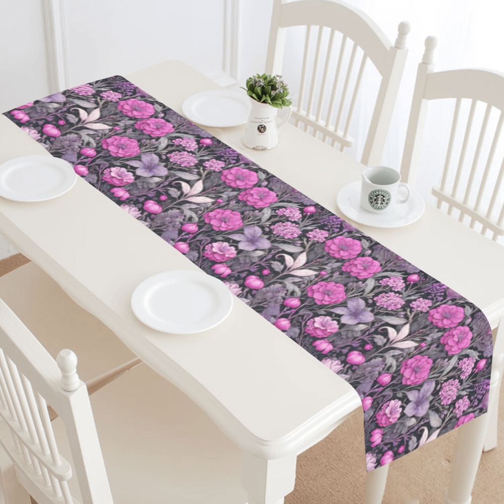 Fabulous Florals 40 Table Runner 14x72 inch